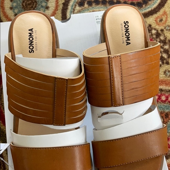 Sonoma Womens Sandals | Color: Brown | Size: 7.5 - Picture 7 of 11